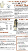 The Egg I Breakfast Lunch menu