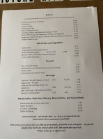 Tadich Grill menu