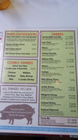 Chet's Lakeside Inn menu