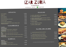 Izar Zuria Taberna food