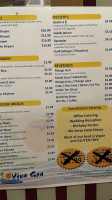 Viva Goa Indian Cuisine menu