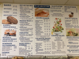 Bagel Boss Of Roslyn menu