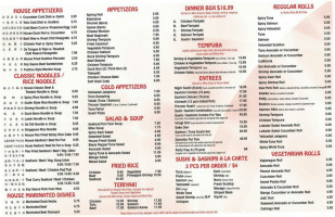 Domoko Sushi And Ramen menu