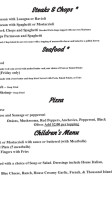 Italian American Society Of Kenosha menu