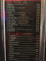 Gold Town Sushi And Korean Bbq menu