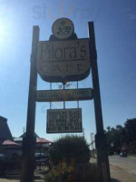 Pilora's Cafe outside