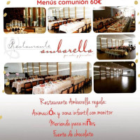 Ambarella Restaurante food