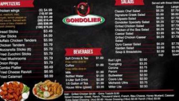 Gondolier Pizza food