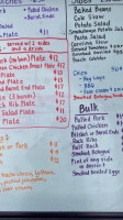 Johnboy's Bbq menu