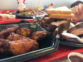 Smokey C's Bar B Que Wings food