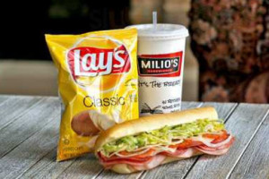 Milio's Sandwiches food