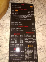 Winggo menu