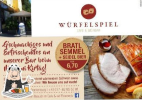 Cafe Würfelspiel food