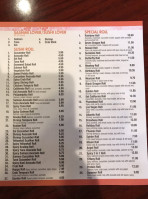 Sakura Express menu