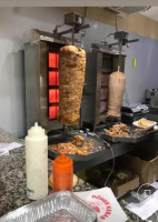 The Turkish Kebab Pizza food