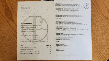 Fishwives menu