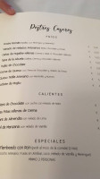 Casa Román menu