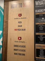 Mod Pizza menu