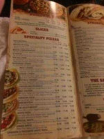 Naples Pizza menu