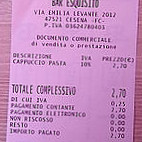 Esquisito menu