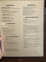 Ojai Pub menu