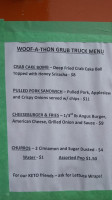 Double Barrel Bbq menu