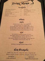 Bull Mansion menu