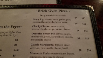 Mountain Fork Brewery menu