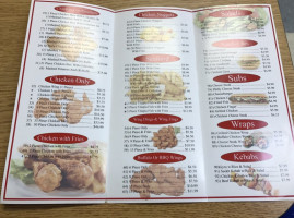 Crown Fried Chicken menu