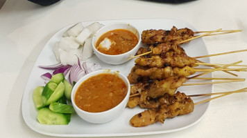 Satay on Charcoal food