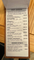 Whale Coast Brewing Co. menu