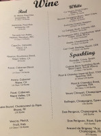 Sophia's Lounge At The Ivey's menu