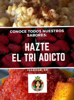 El Tri Raspados food