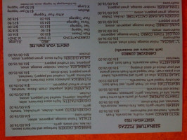 College Town Pizzeria menu