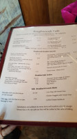 Rough Woods Inn menu