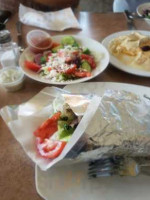 Greek Town Buffet food