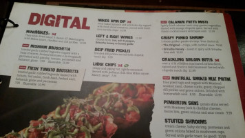 Mr Mikes Quesnel menu