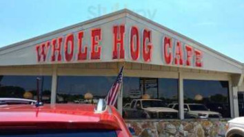 Whole Hog Cafe outside