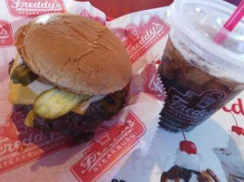 Freddy's Frozen Custard Steakburgers food