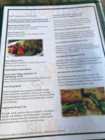 Ackee Bamboo menu