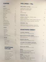 Bluestone Lane Venice Beach Café menu