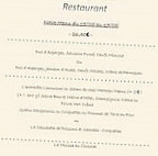 Au Vieil Aubel menu