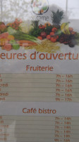 Sesame Ambroisie Traiteur menu