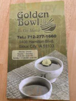 Golden Bowl Chinese food