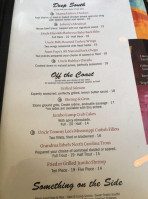 L. Marie's menu