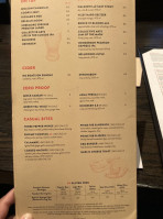 The Keg Steakhouse & Bar menu