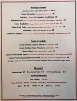 Korner Grill menu