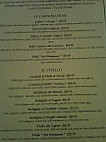 Chianti Italiano menu