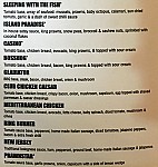 Sopranos menu