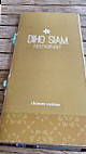 Diho Siam menu